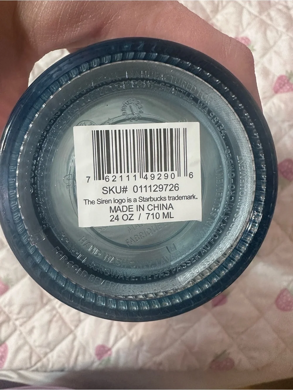 Starbucks 2022 Mermaid Iridescent Scale Tumbler- Venti